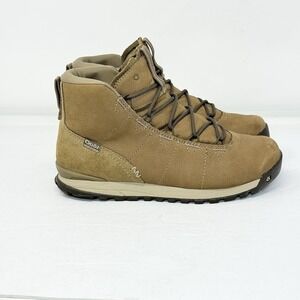 Oboz Women's Hiking Boots Shoes "Hazel" Mid Size 8 Leather Lace Up Tan Outdoors